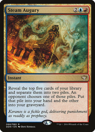 Steam Augury [Duel Decks: Speed vs. Cunning] | Good Games Cannington