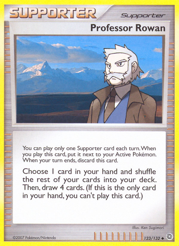 Professor Rowan (123/132) [Diamond & Pearl: Secret Wonders] | Good Games Cannington