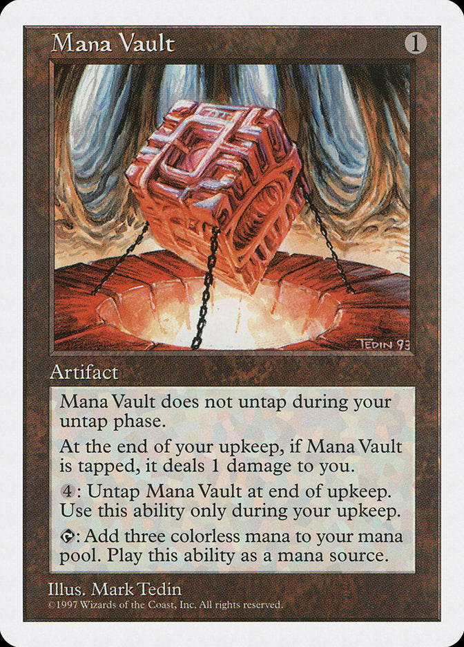 Mana Vault [Fifth Edition] | Good Games Cannington