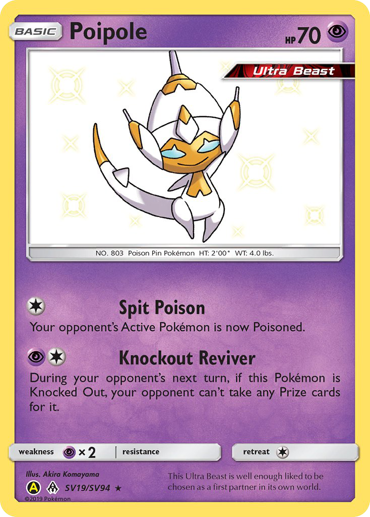 Poipole (SV19/SV94) [Sun & Moon: Hidden Fates - Shiny Vault] | Good Games Cannington