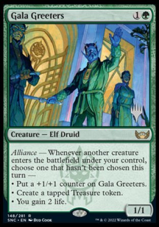 Gala Greeters (Promo Pack) [Streets of New Capenna Promos] | Good Games Cannington