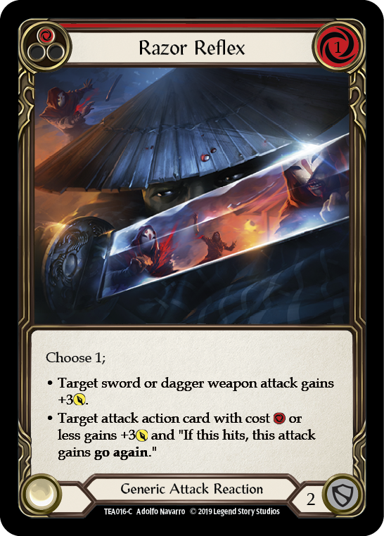 Razor Reflex (Red) [TEA016-C] 1st Edition Normal | Good Games Cannington