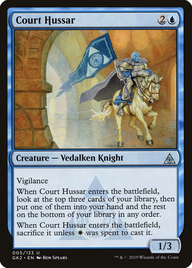 Court Hussar [Ravnica Allegiance Guild Kit] | Good Games Cannington