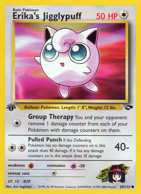 Erika's Jigglypuff (69/132) [Gym Challenge 1st Edition] | Good Games Cannington