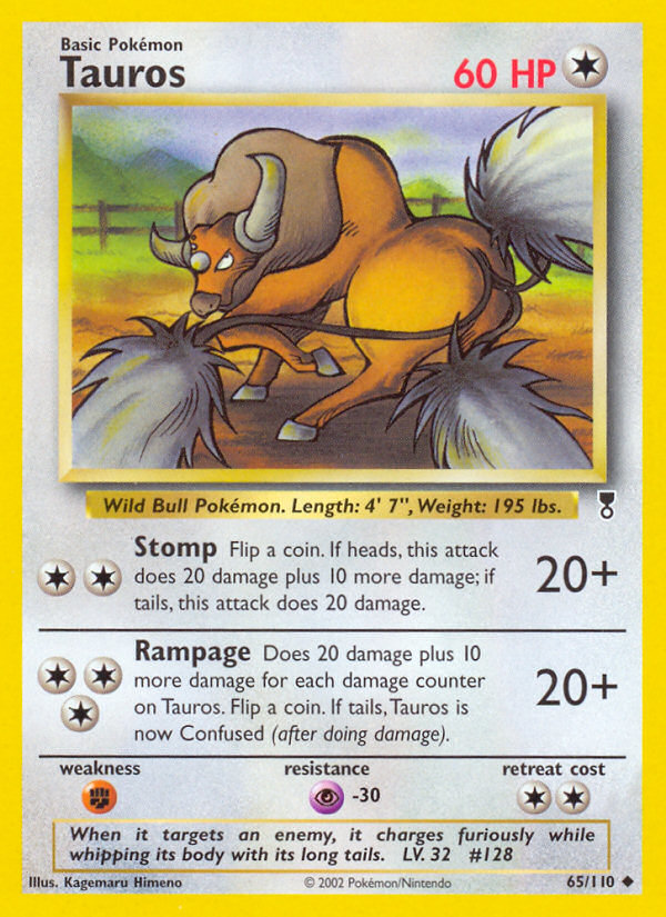 Tauros (65/110) [Legendary Collection] | Good Games Cannington