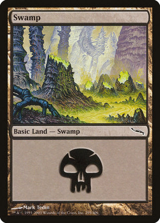 Swamp (295) [Mirrodin] | Good Games Cannington