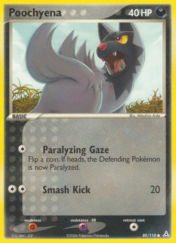 Poochyena (80/110) [EX: Holon Phantoms] | Good Games Cannington