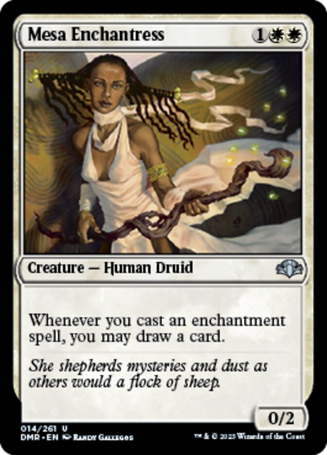 Mesa Enchantress [Dominaria Remastered] | Good Games Cannington