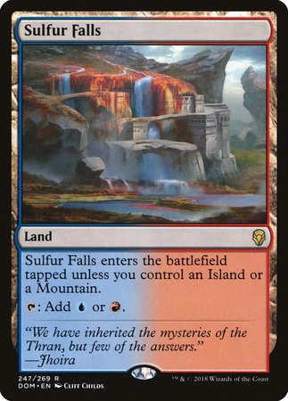 Sulfur Falls [Dominaria] | Good Games Cannington