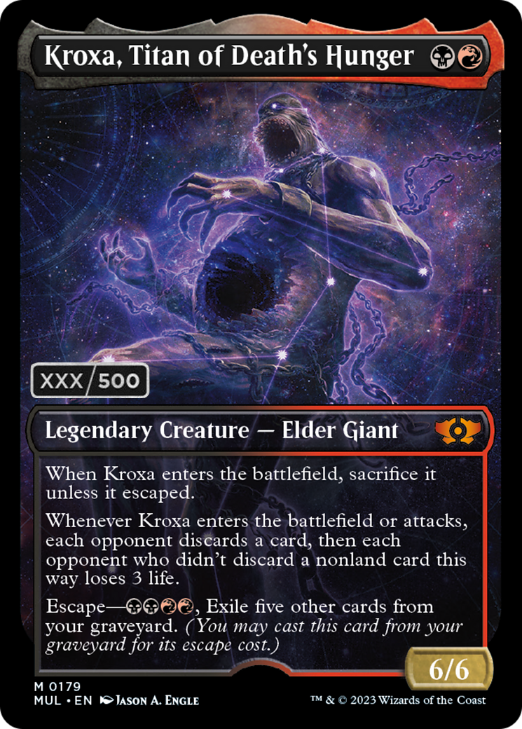 Kroxa, Titan of Death's Hunger (Serialized) [Multiverse Legends] | Good Games Cannington