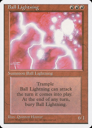 Ball Lightning [Fourth Edition] | Good Games Cannington