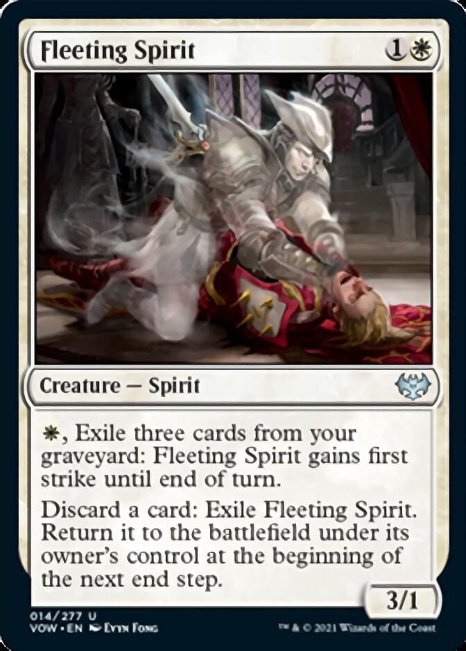 Fleeting Spirit [Innistrad: Crimson Vow] | Good Games Cannington