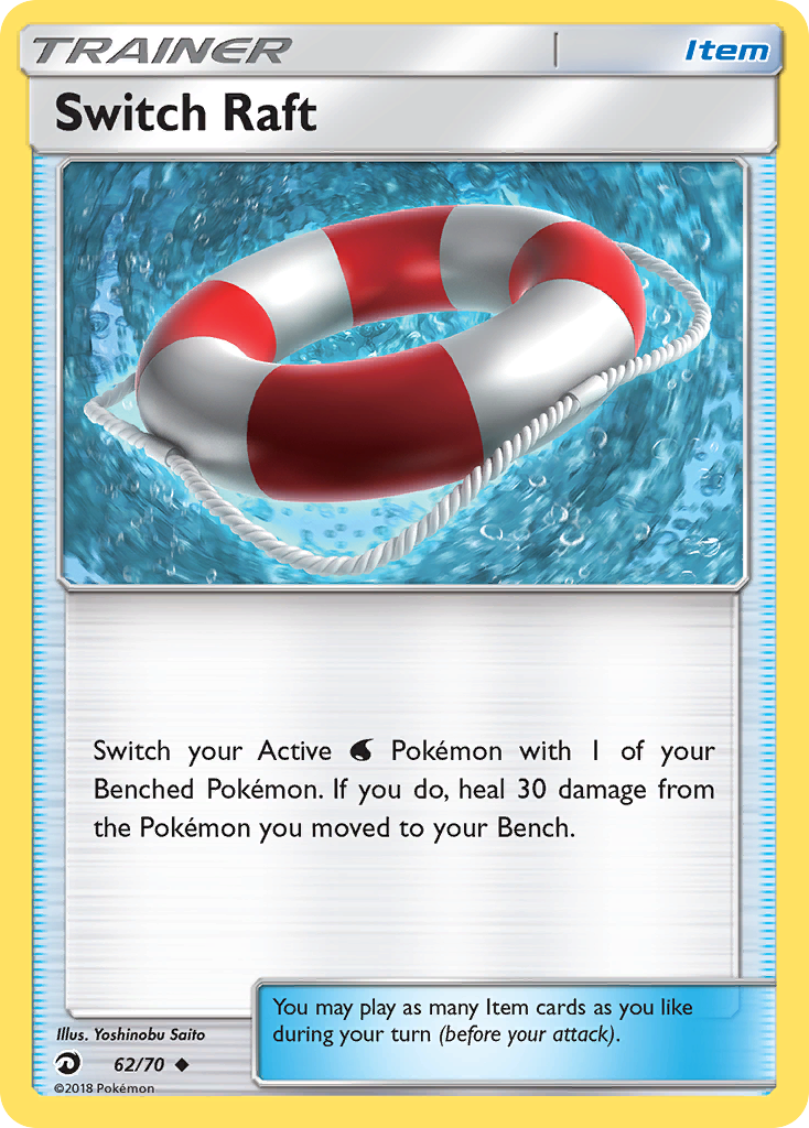 Switch Raft (62/70) [Sun & Moon: Dragon Majesty] | Good Games Cannington