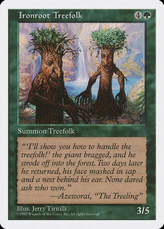 Ironroot Treefolk [Fifth Edition] | Good Games Cannington