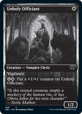 Unholy Officiant [Innistrad: Double Feature] | Good Games Cannington
