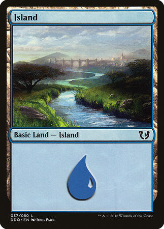 Island (37) [Duel Decks: Blessed vs. Cursed] | Good Games Cannington