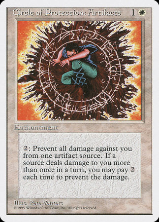 Circle of Protection: Artifacts [Fourth Edition] | Good Games Cannington