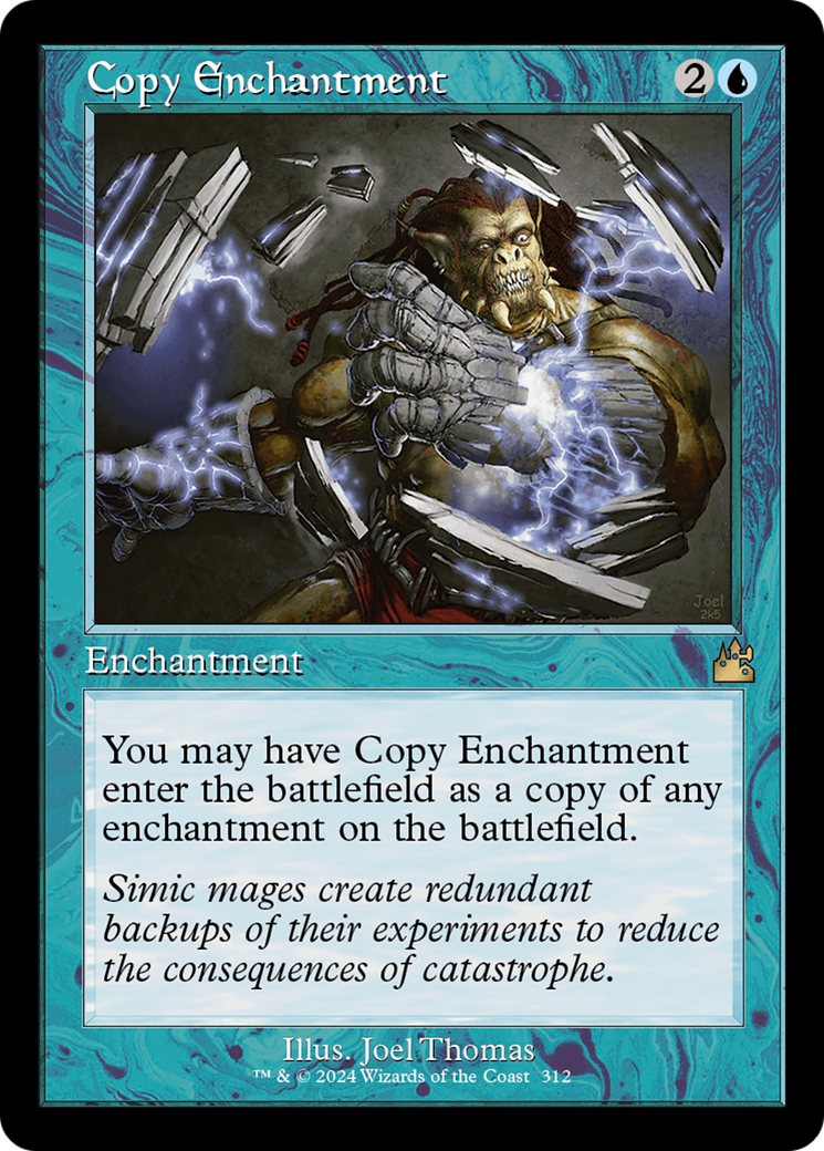 Copy Enchantment (Retro Frame) [Ravnica Remastered] | Good Games Cannington