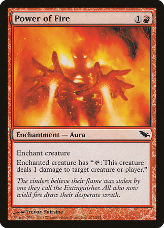 Power of Fire [Shadowmoor] | Good Games Cannington