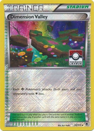 Dimension Valley (93/119) (League Promo) [XY: Phantom Forces] | Good Games Cannington