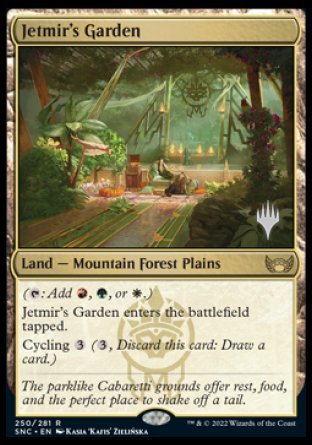 Jetmir's Garden (Promo Pack) [Streets of New Capenna Promos] | Good Games Cannington