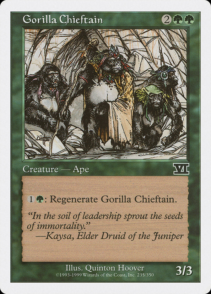 Gorilla Chieftain [Classic Sixth Edition] | Good Games Cannington