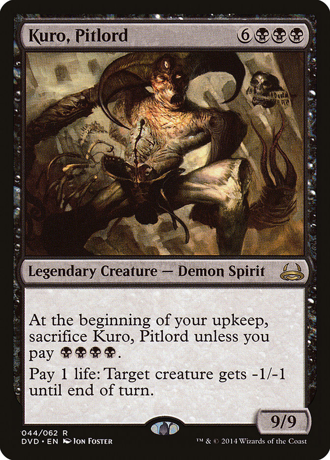 Kuro, Pitlord (Divine vs. Demonic) [Duel Decks Anthology] | Good Games Cannington