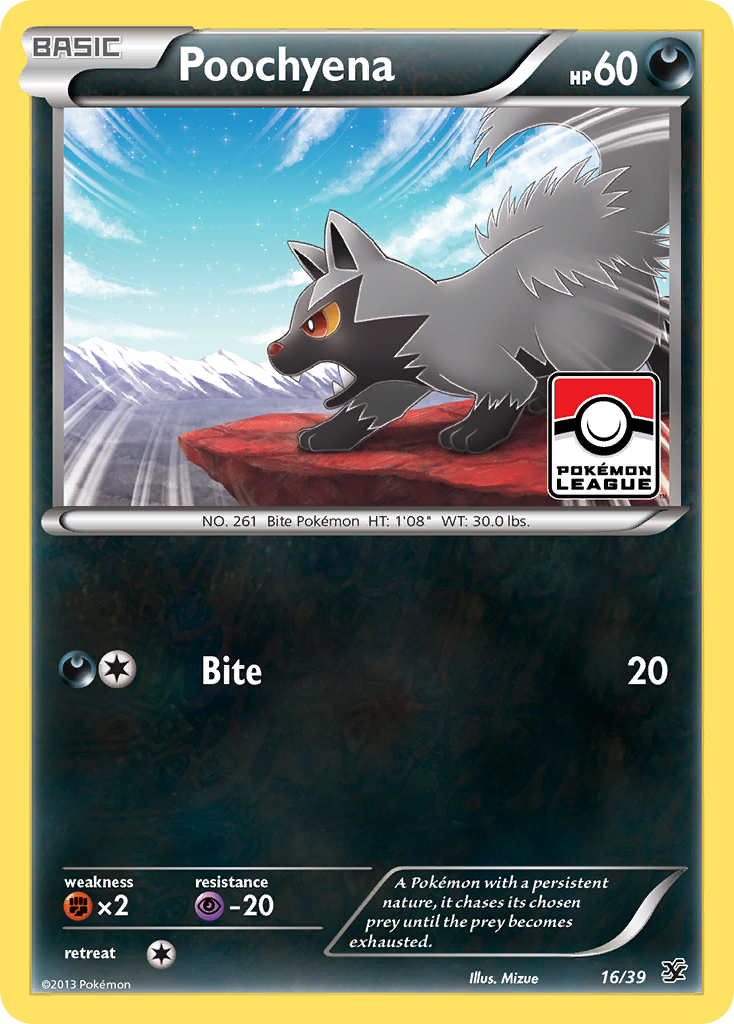 Poochyena (16/39) [XY: Kalos Starter Set] | Good Games Cannington