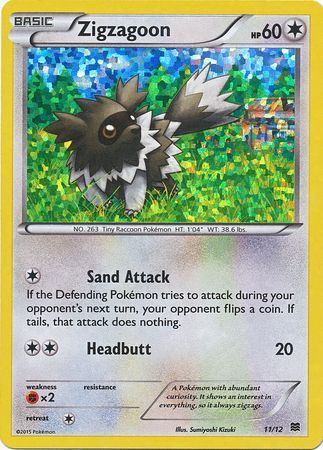 Zigzagoon (11/12) [McDonald's Promos: 2015 Collection] | Good Games Cannington