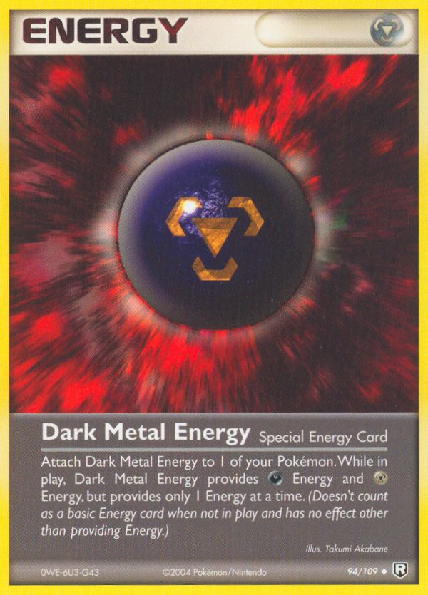Dark Metal Energy (94/109) [EX: Team Rocket Returns] | Good Games Cannington