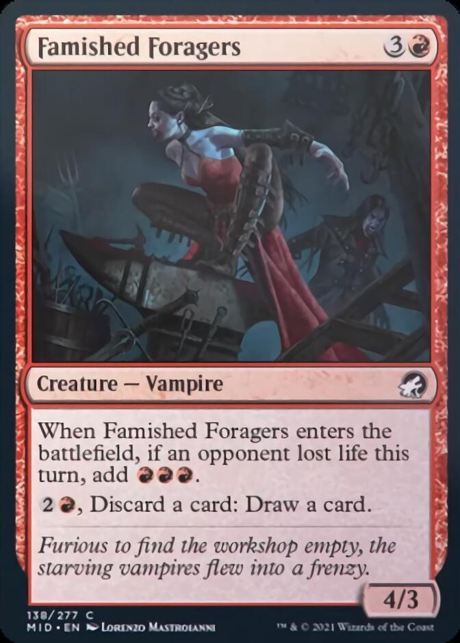 Famished Foragers [Innistrad: Midnight Hunt] | Good Games Cannington