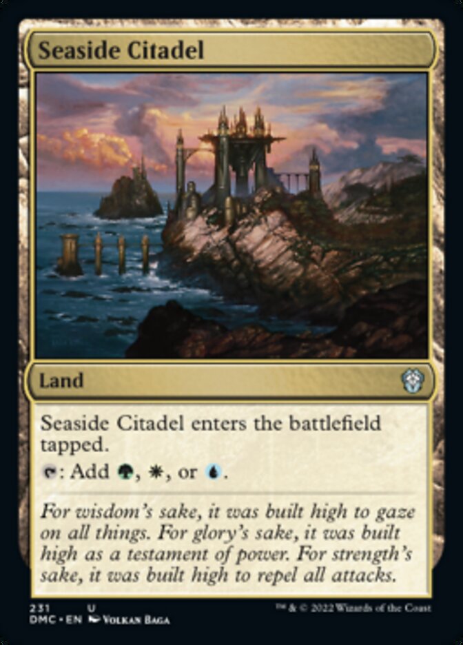 Seaside Citadel [Dominaria United Commander] | Good Games Cannington