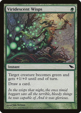 Viridescent Wisps [Shadowmoor] | Good Games Cannington