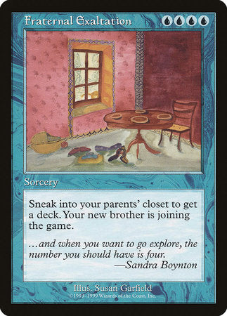 Fraternal Exaltation [Celebration Cards] | Good Games Cannington