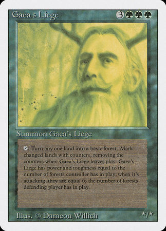 Gaea's Liege [Revised Edition] | Good Games Cannington