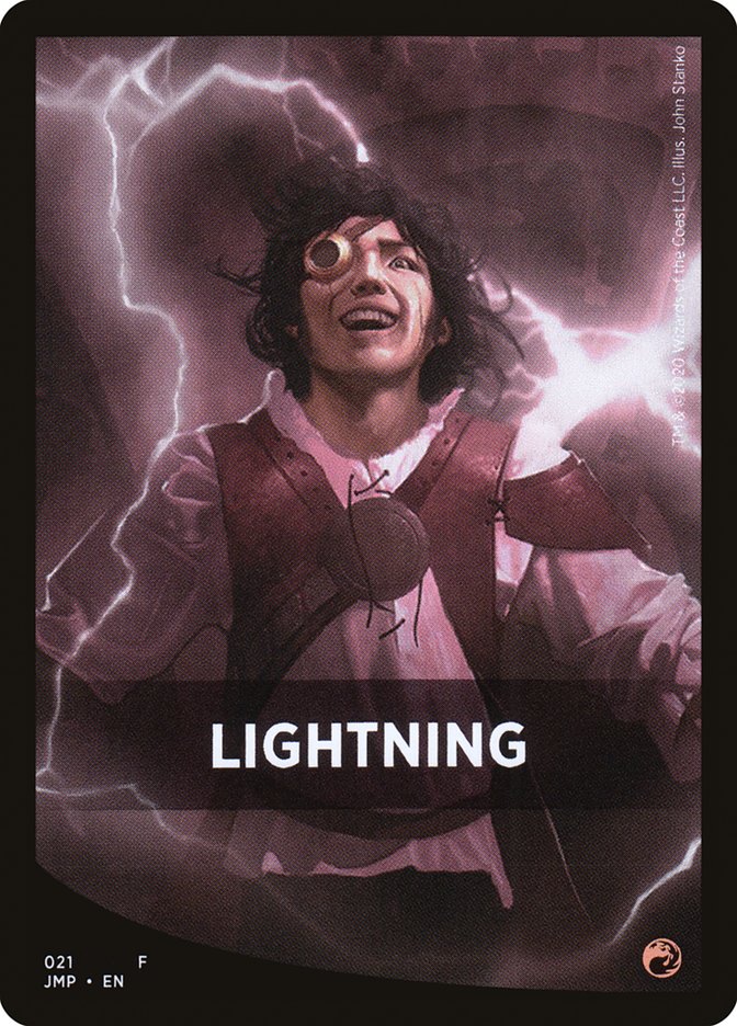 Lightning Theme Card [Jumpstart Front Cards] | Good Games Cannington