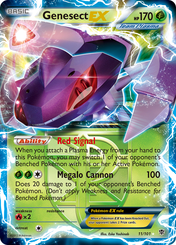 Genesect EX (11/101) [Black & White: Plasma Blast] | Good Games Cannington