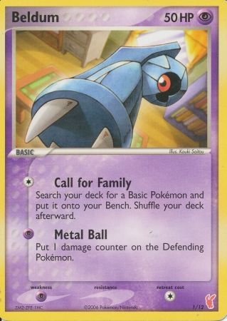 Beldum (1/12) [EX: Trainer Kit 2 - Plusle] | Good Games Cannington