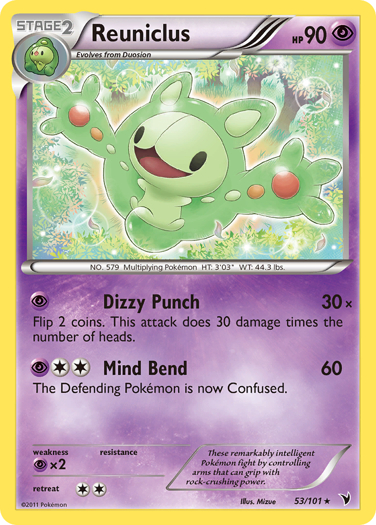 Reuniclus (53/101) [Black & White: Noble Victories] | Good Games Cannington