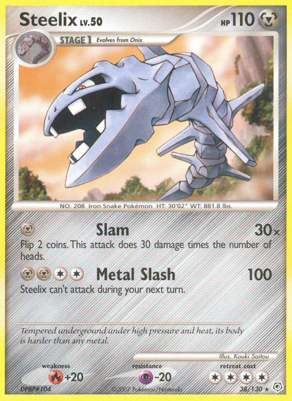 Steelix (38/130) [Diamond & Pearl: Base Set] | Good Games Cannington