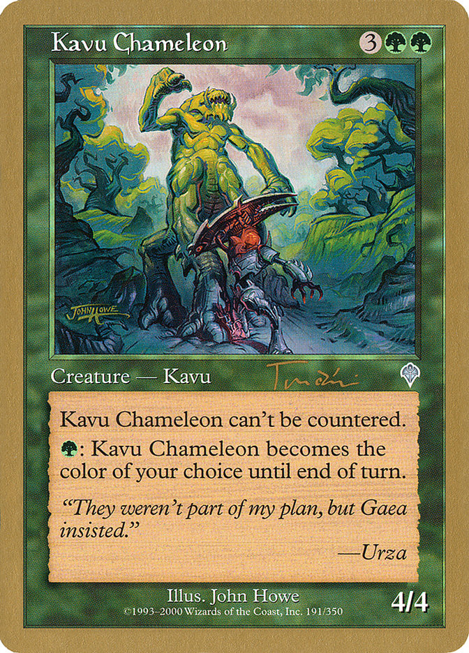 Kavu Chameleon (Jan Tomcani) [World Championship Decks 2001] | Good Games Cannington