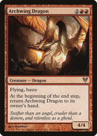 Archwing Dragon [Avacyn Restored] | Good Games Cannington
