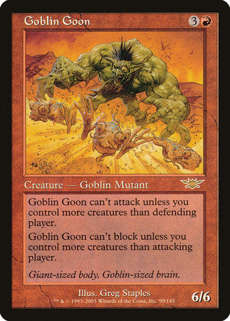 Goblin Goon [Legions] | Good Games Cannington