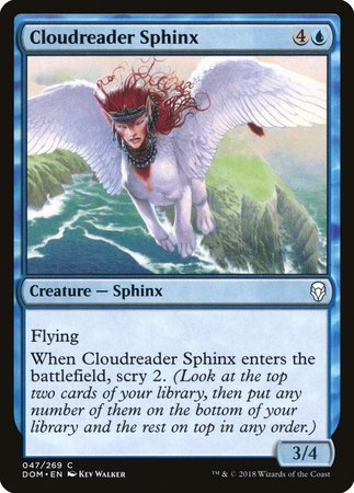 Cloudreader Sphinx [Dominaria] | Good Games Cannington