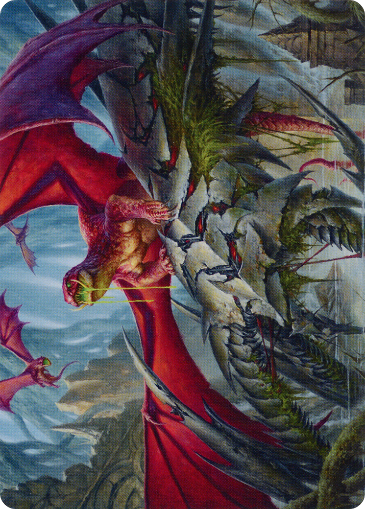 Hoarding Broodlord Art Card [March of the Machine Art Series] | Good Games Cannington