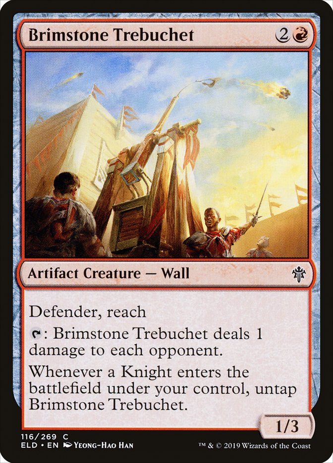 Brimstone Trebuchet [Throne of Eldraine] | Good Games Cannington