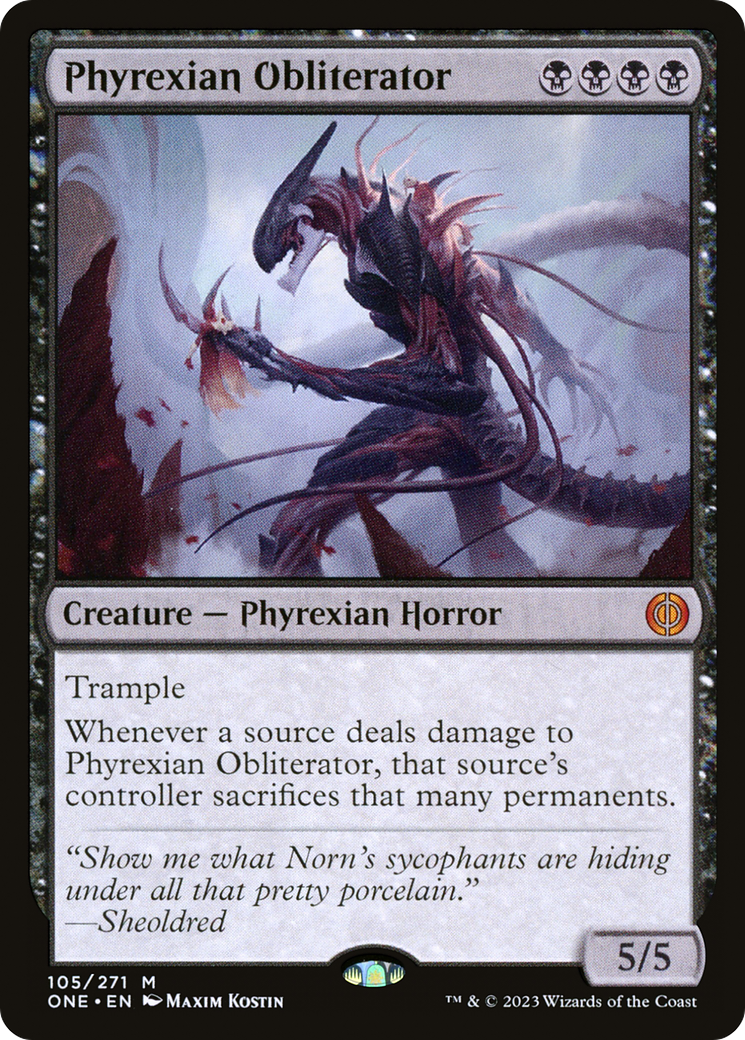 Phyrexian Obliterator [Phyrexia: All Will Be One] | Good Games Cannington