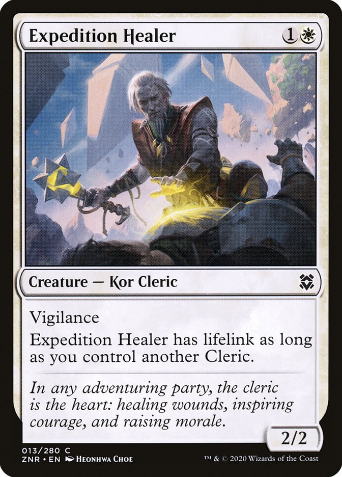 Expedition Healer [Zendikar Rising] | Good Games Cannington