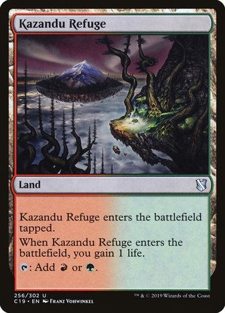 Kazandu Refuge [Commander 2019] | Good Games Cannington