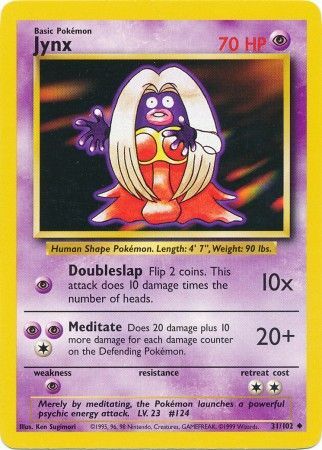 Jynx (31/102) [Base Set Unlimited] | Good Games Cannington